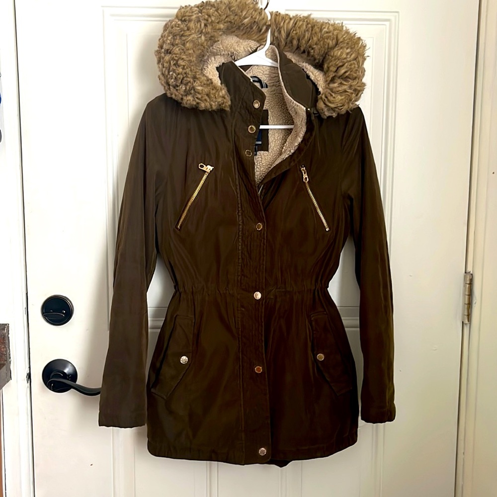 Olive green Nautica XS Winter coat